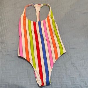 Aerie Striped one piece